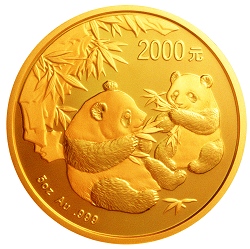 2006年熊猫5盎司精制金币